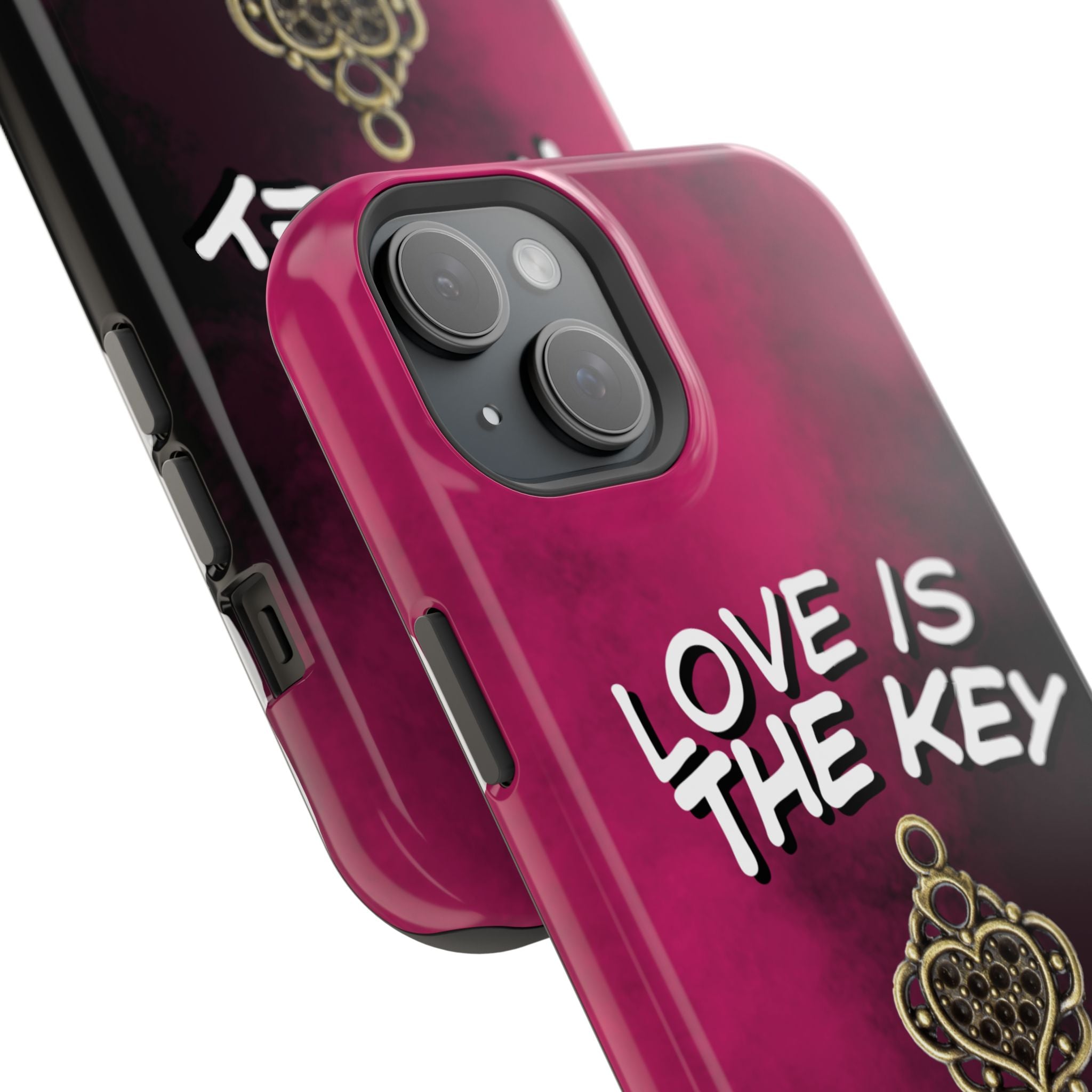 Love is the Key Phone Case