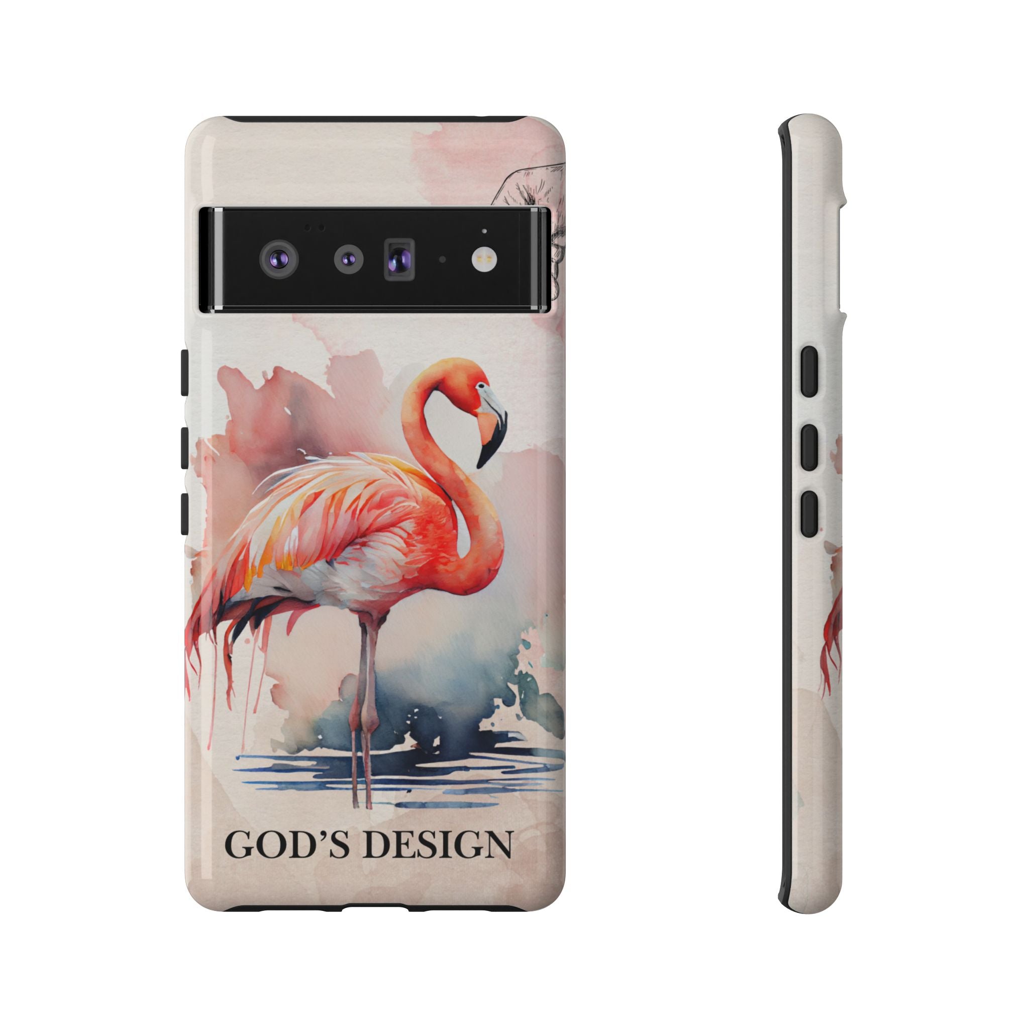 God’s Design Pink Flamingo Case