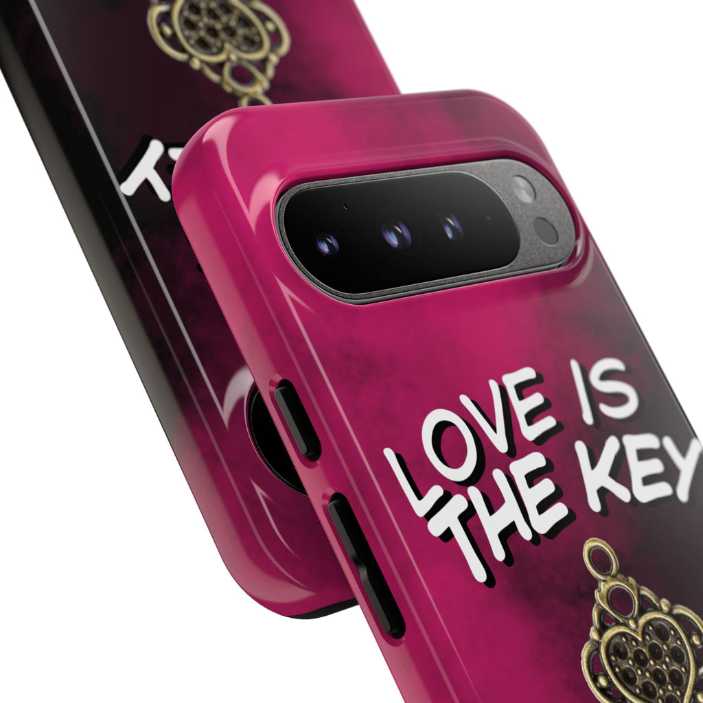 Love is the Key Phone Case
