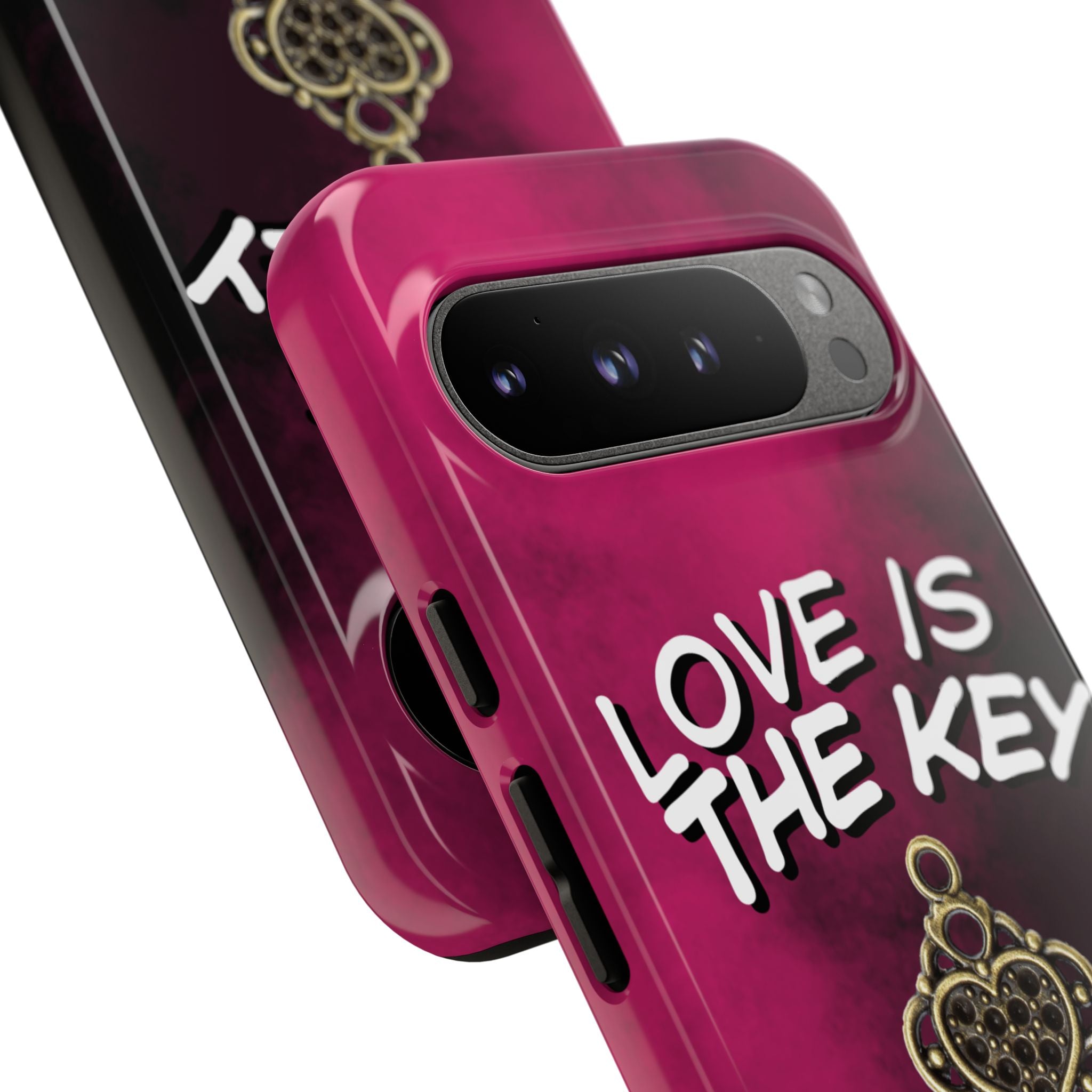 Love is the Key Phone Case