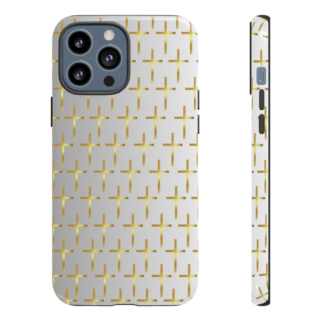 Protected cross phone case