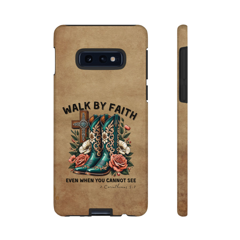 Walk By Faith Rustic Case