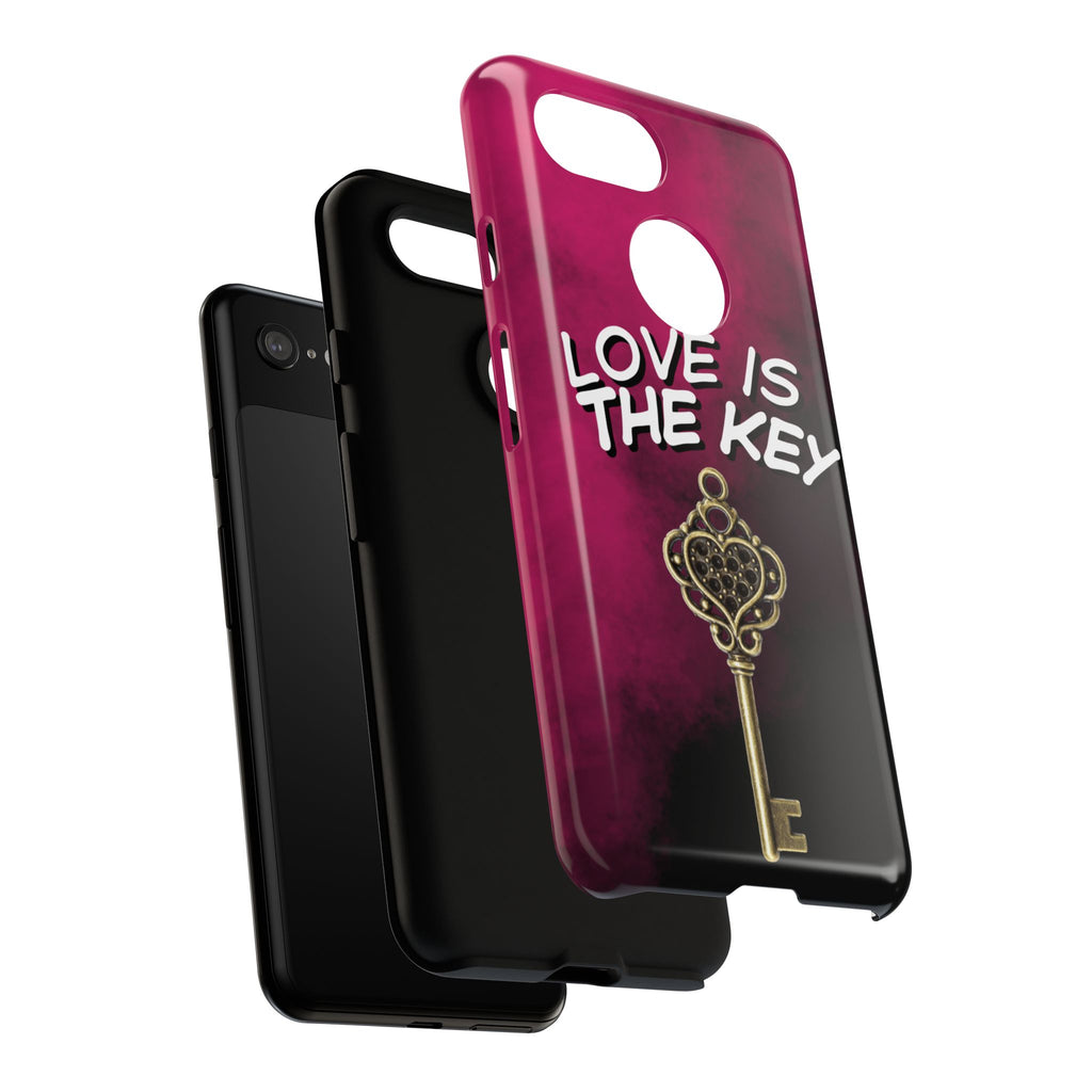 Love is the Key Phone Case