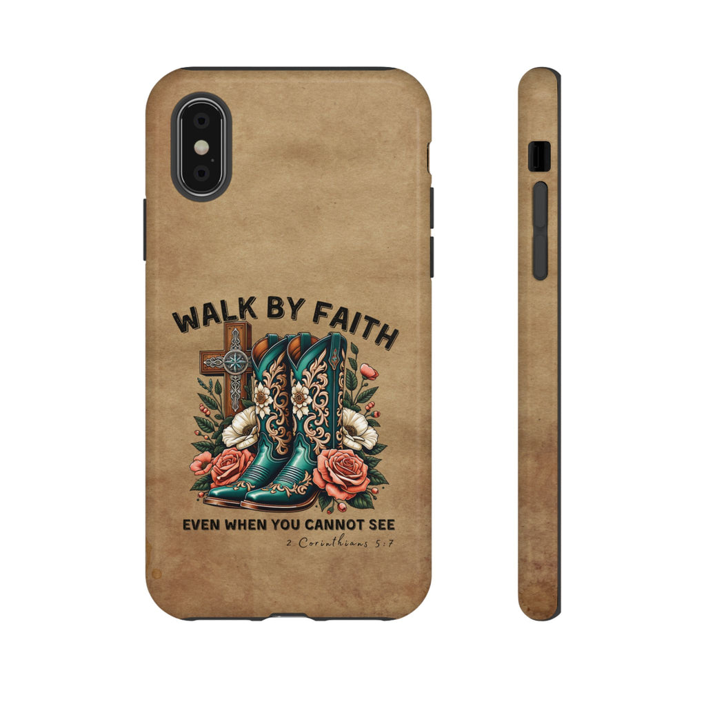Walk By Faith Rustic Case