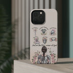 Armor of God Phone Case (dark hair, light skinned woman)