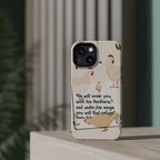 Psalm 91:4 Chicken Phone Case