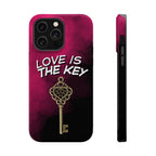 Love is the Key Phone Case