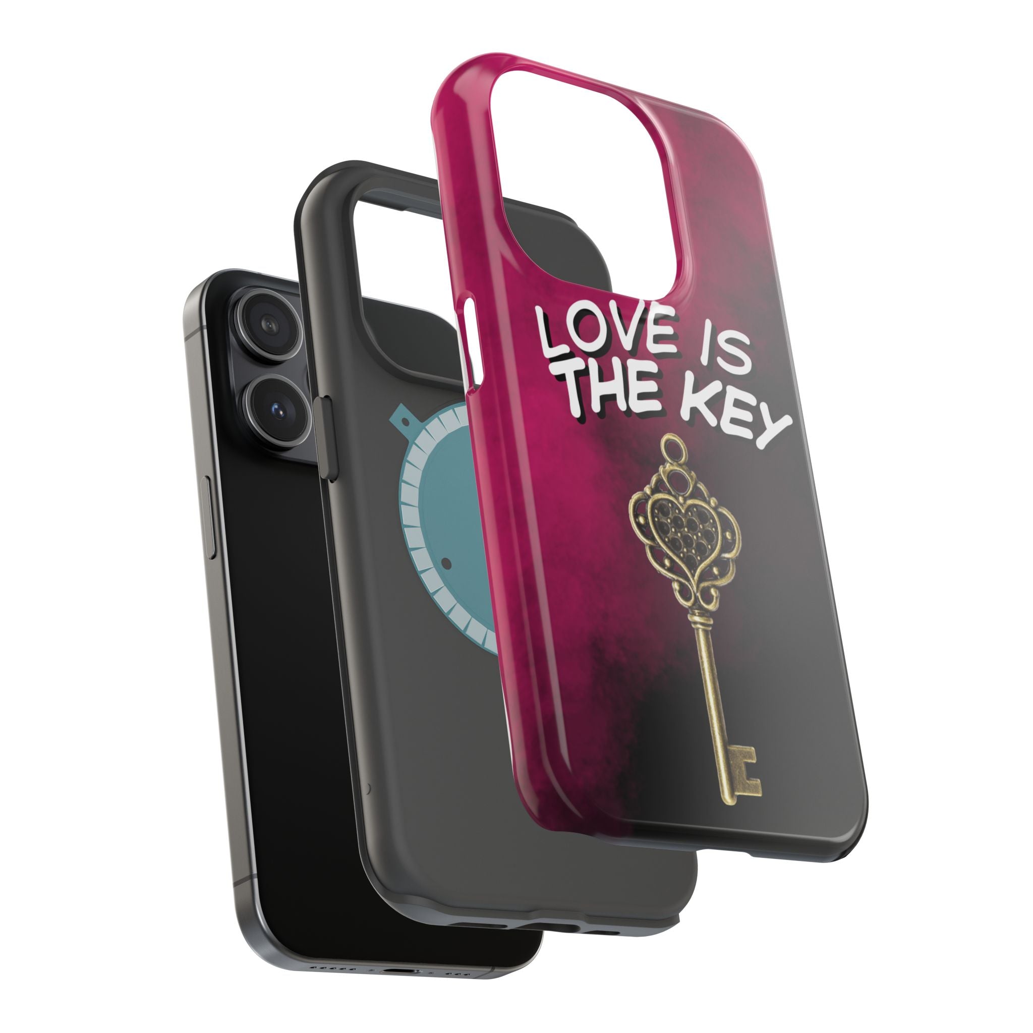 Love is the Key Phone Case
