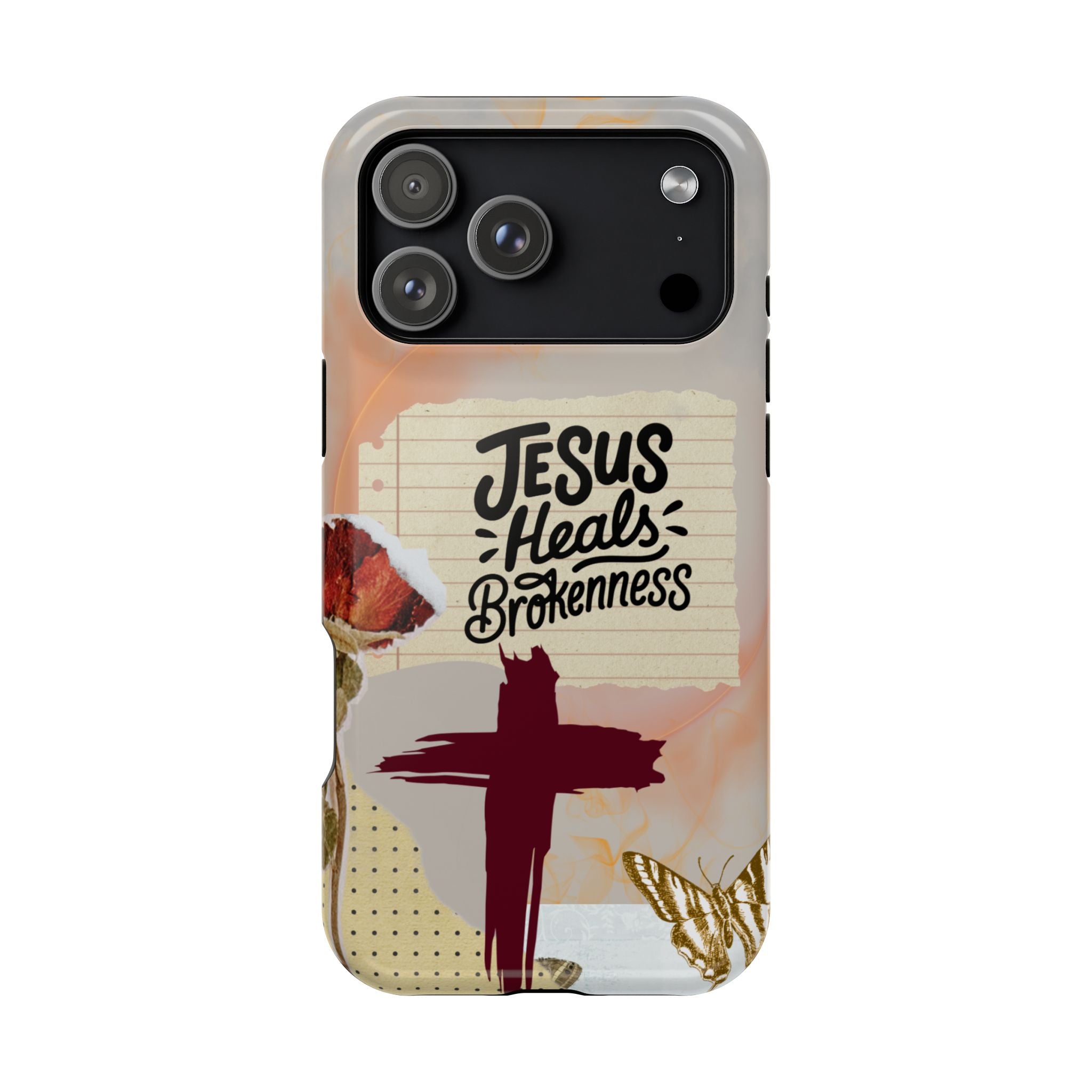 Jesus Heals Brokenness Phone Case