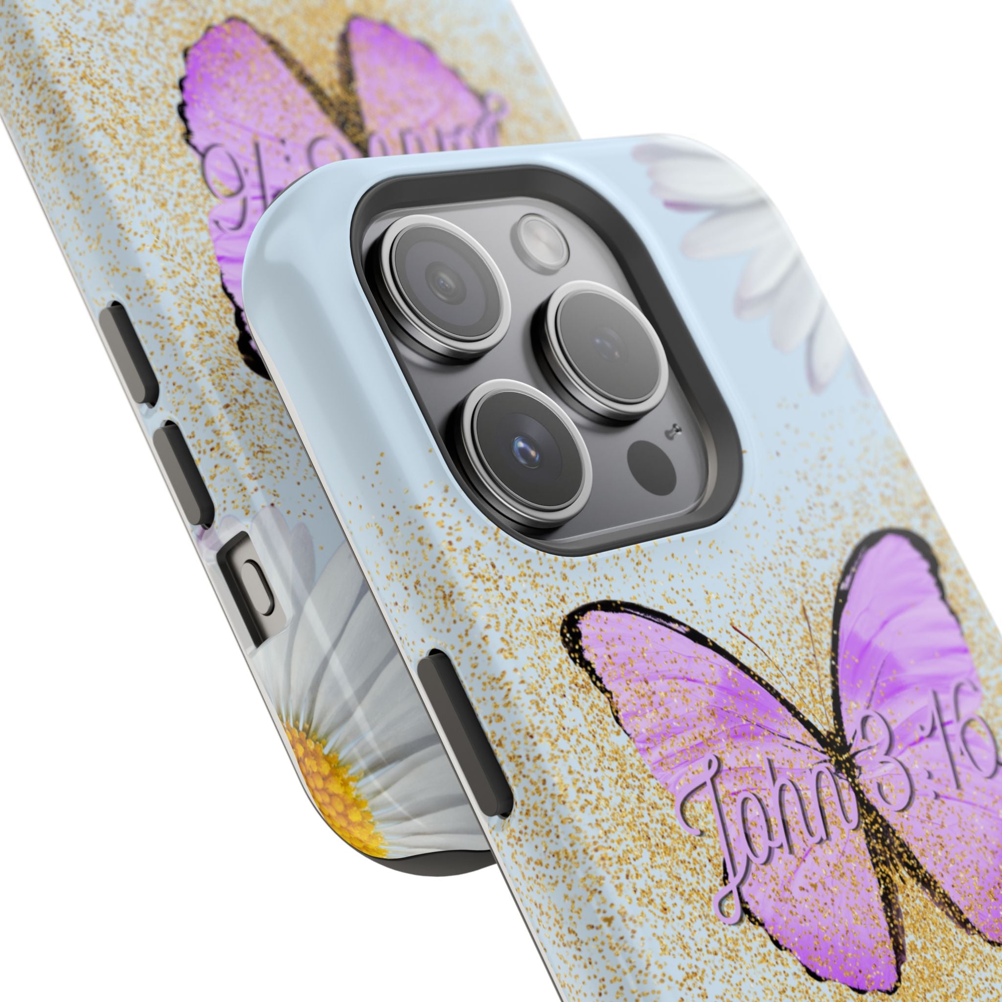 Butterfly Floral John 3:16