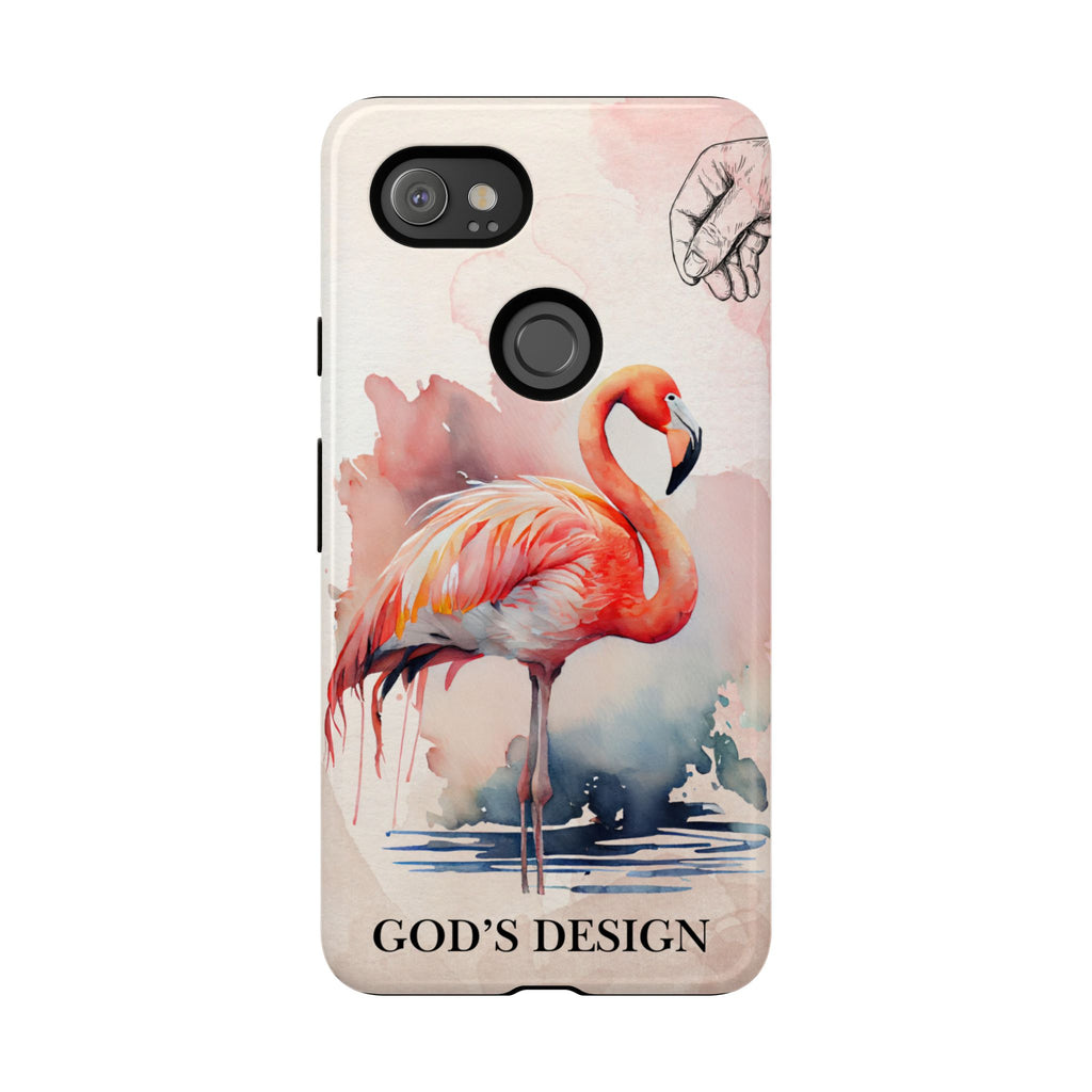 God’s Design Pink Flamingo Case