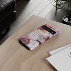 Matthew 6:28 Floral Samsung/Android Phone Case