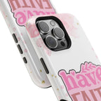 Have Faith Pink Butterfly Phone Case