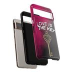 Love is the Key Phone Case