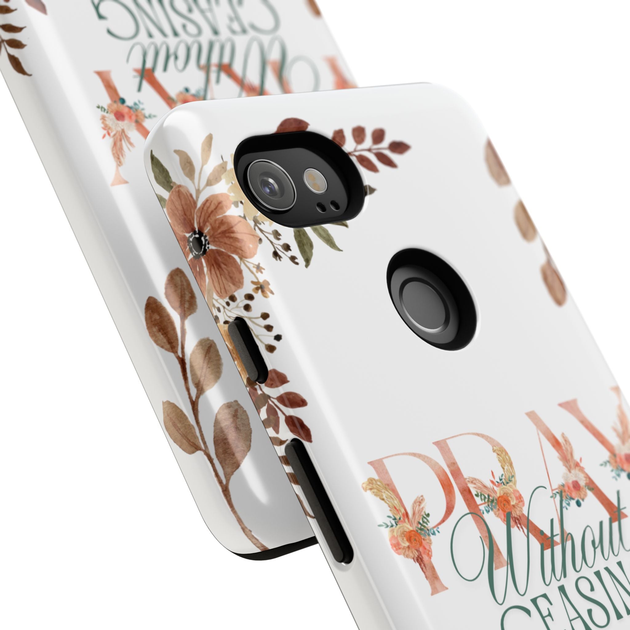 Pray Without Ceasing phone case