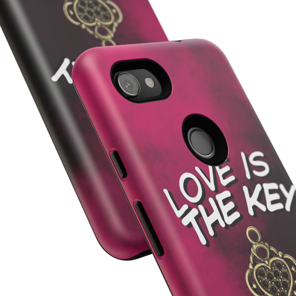 Love is the Key Phone Case