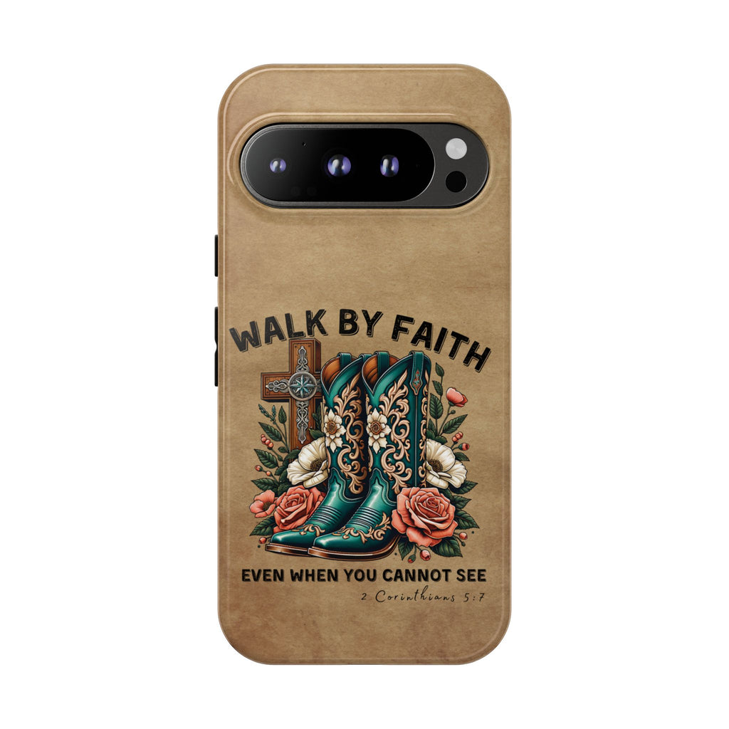 Walk By Faith Rustic Case