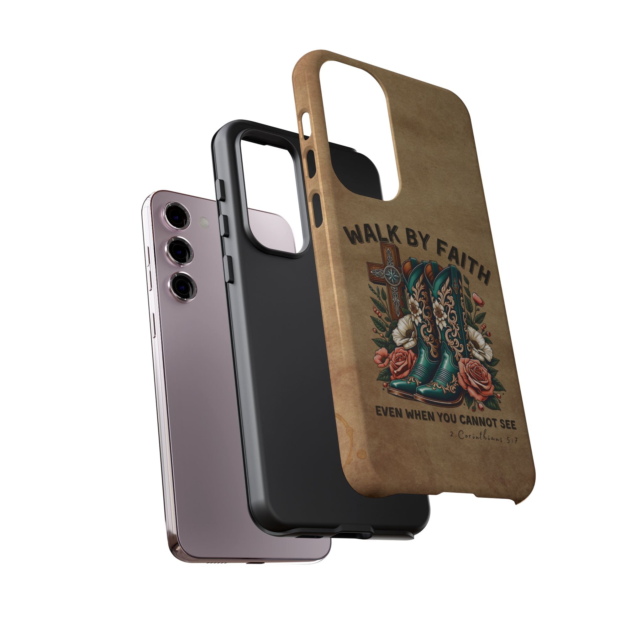 Walk By Faith Rustic Case