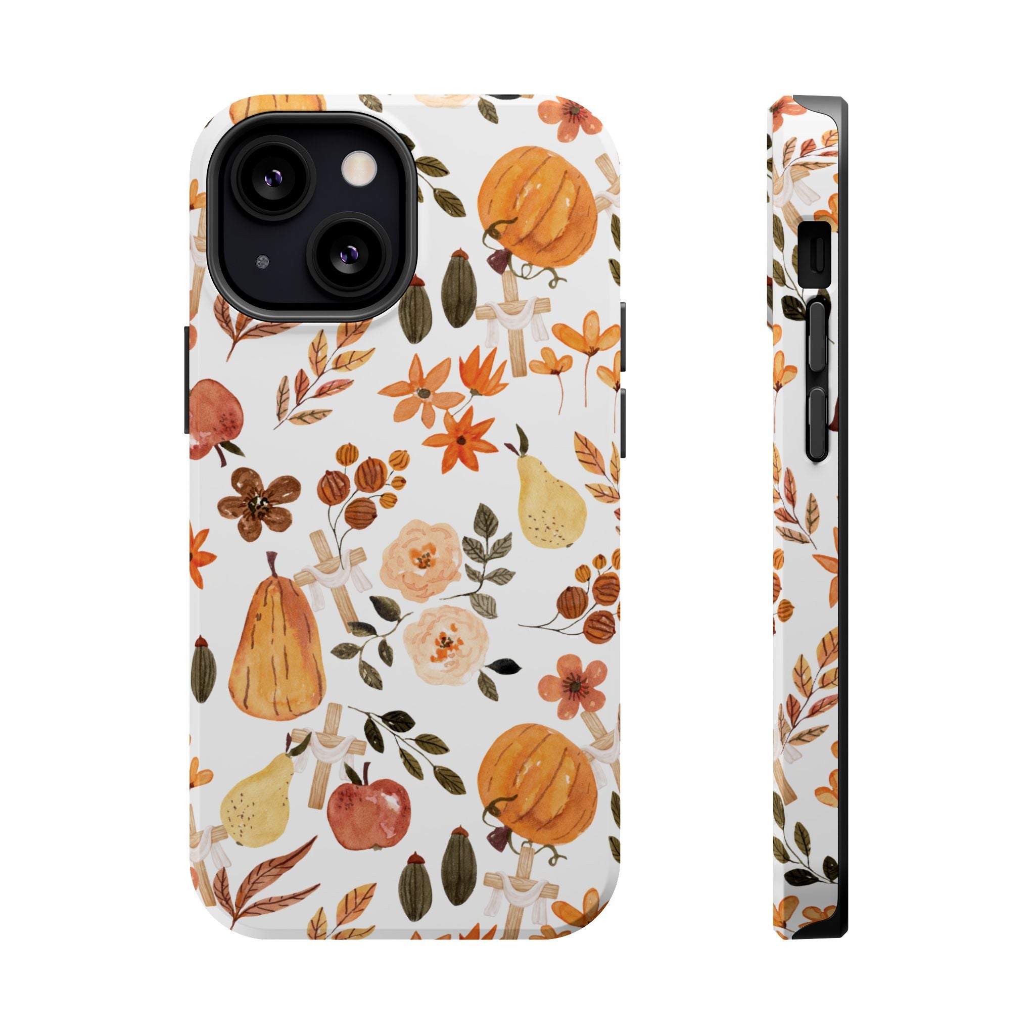Autumn Cross & Pumpkin Phone Case