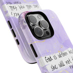 God Is Within Her Non MagSafe phone Case