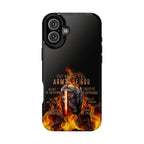 Forged in the flames phone case