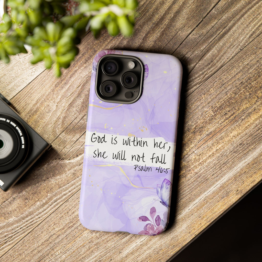 God Is Within Her Non MagSafe phone Case