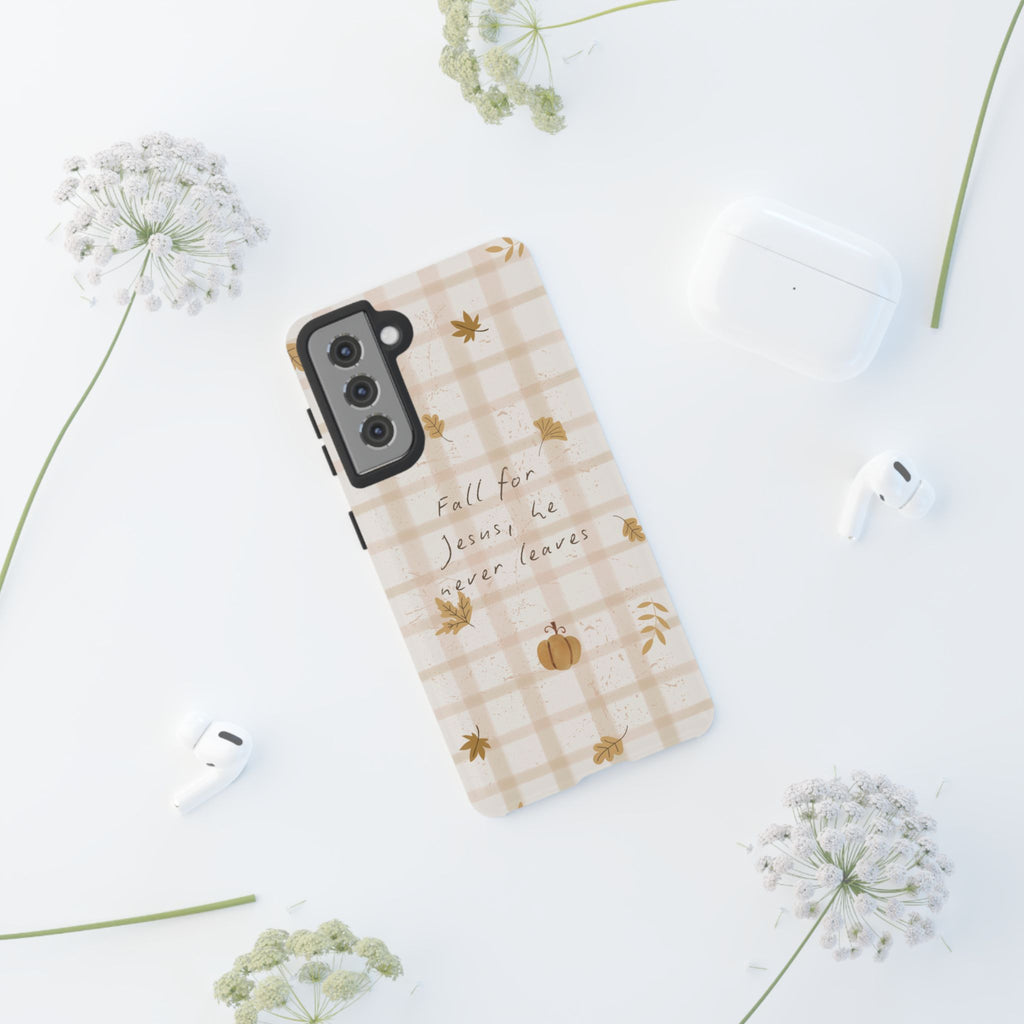 Fall for Jesus Phone Case