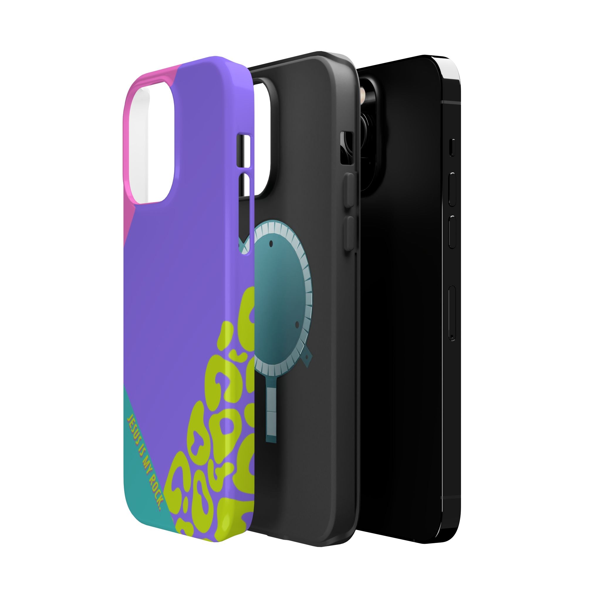 Jesus Is My Rock 90's Design Phone Case