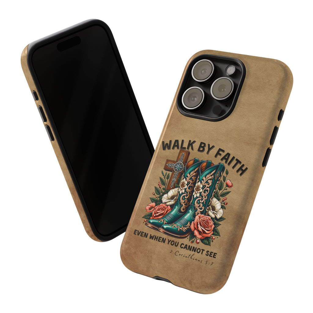 Walk By Faith Rustic Case