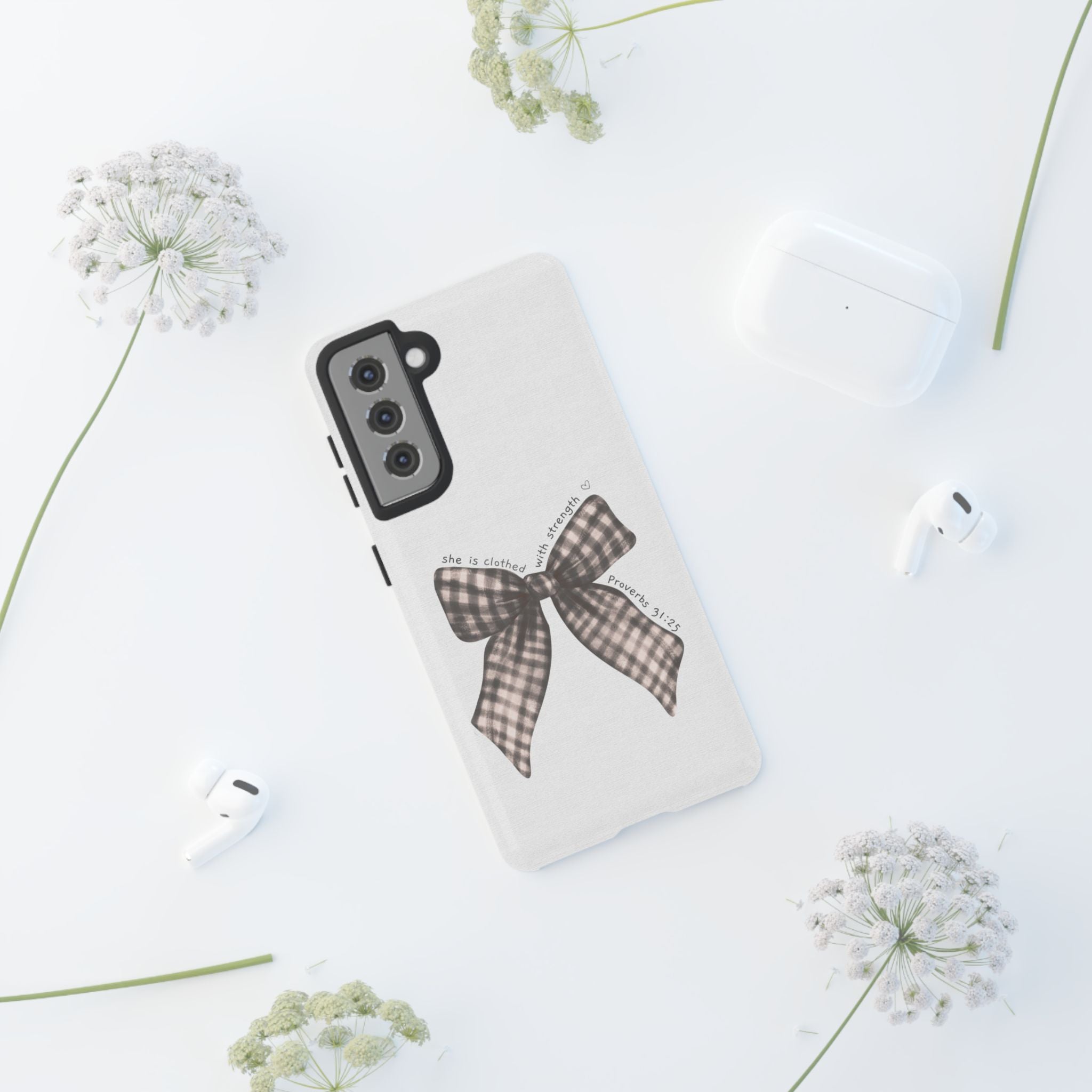 Proverbs 31 Rustic Bow Non MagSafe Phone Case