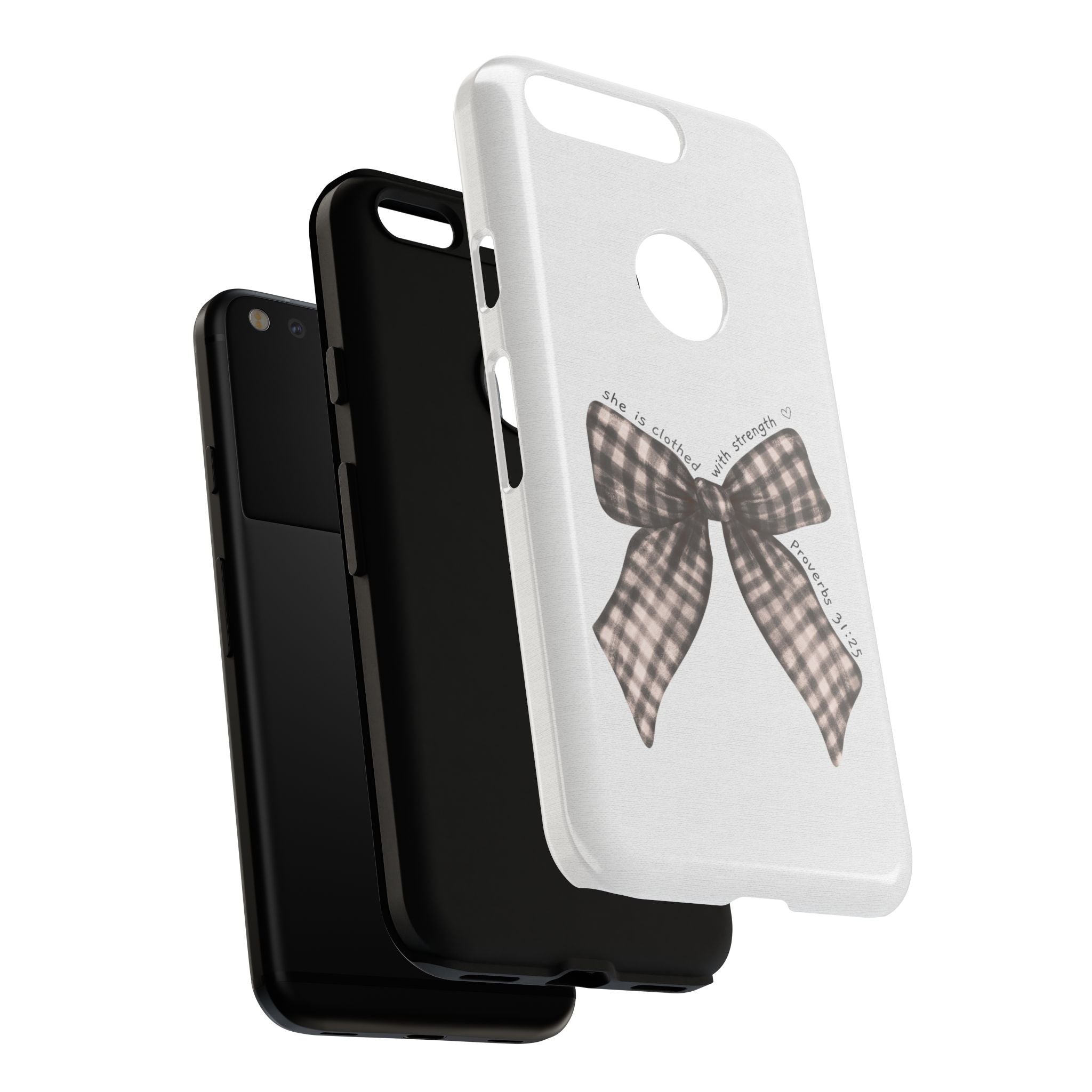 Proverbs 31 Rustic Bow Non MagSafe Phone Case