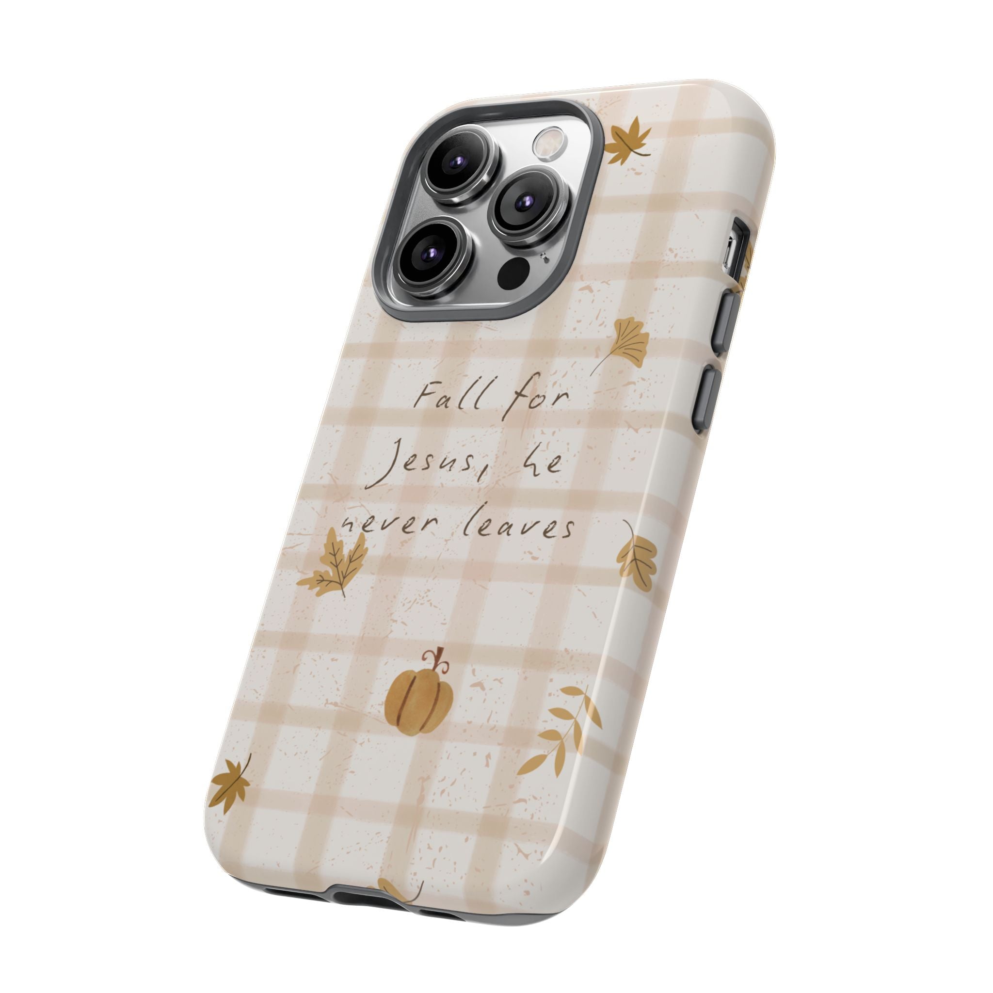 Fall for Jesus Phone Case