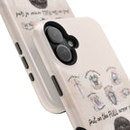 Armor of God (Dark haired woman) phone case
