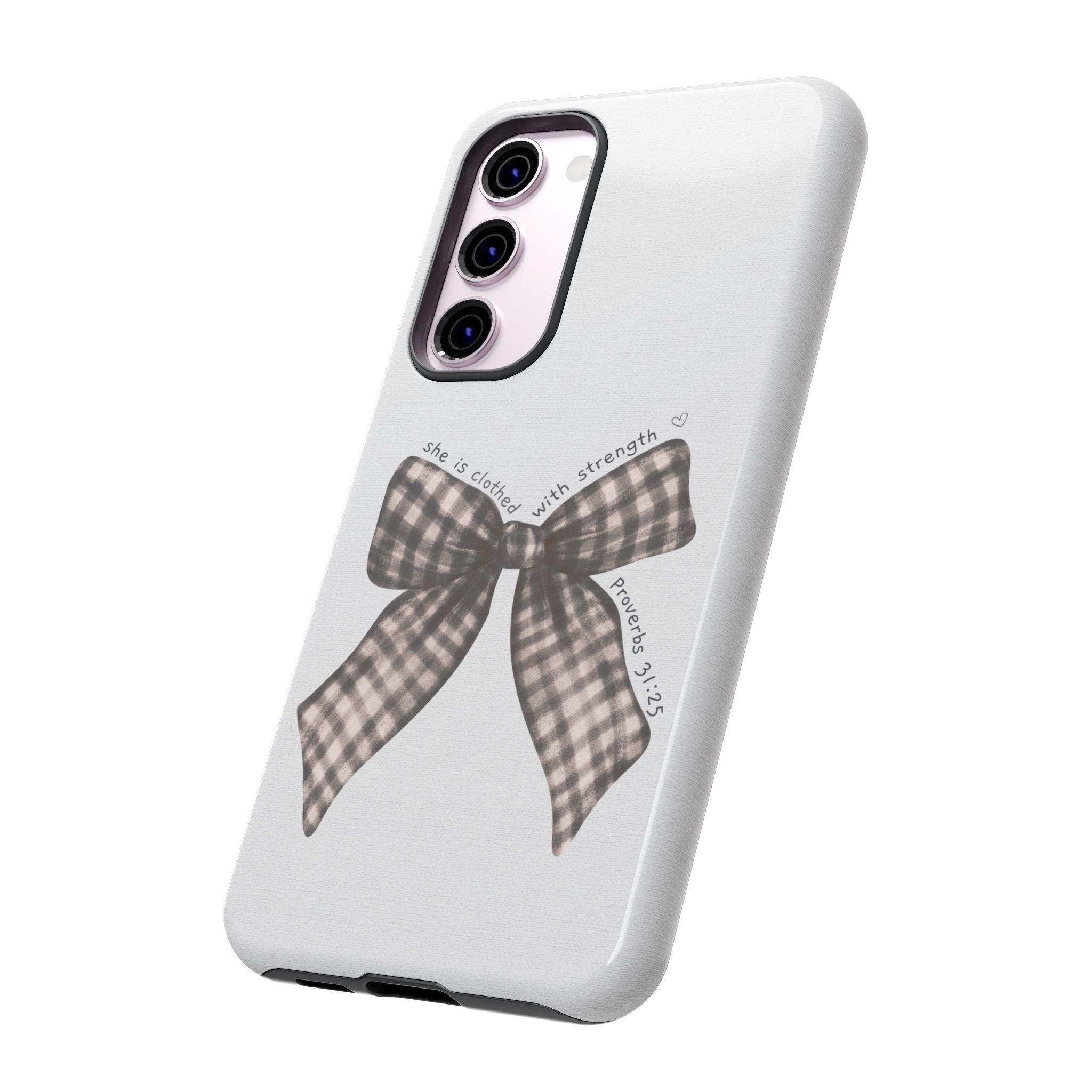 Proverbs 31 Rustic Bow Non MagSafe Phone Case