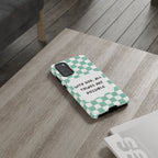 "With God, All Things Are Possible" Non MagSafe Phone Case