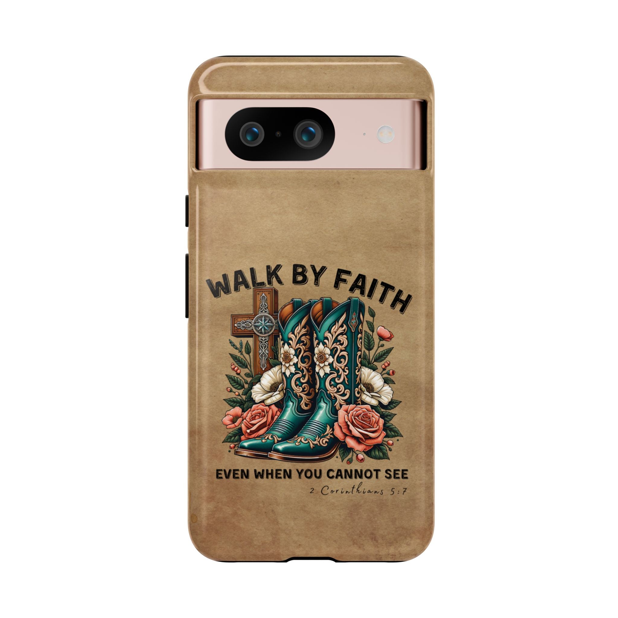 Walk By Faith Rustic Case