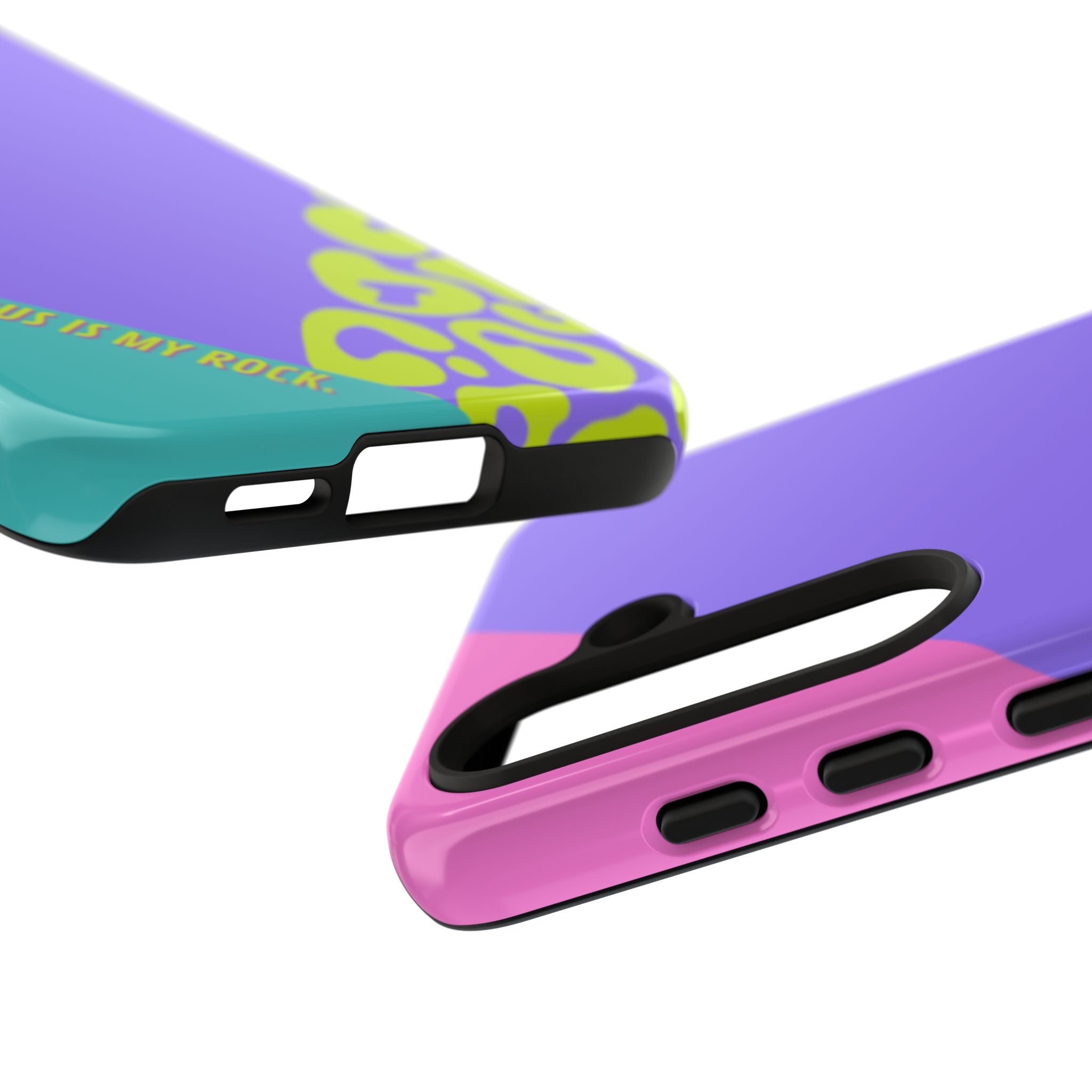 Jesus is My Rock 90's Themed Phone Case