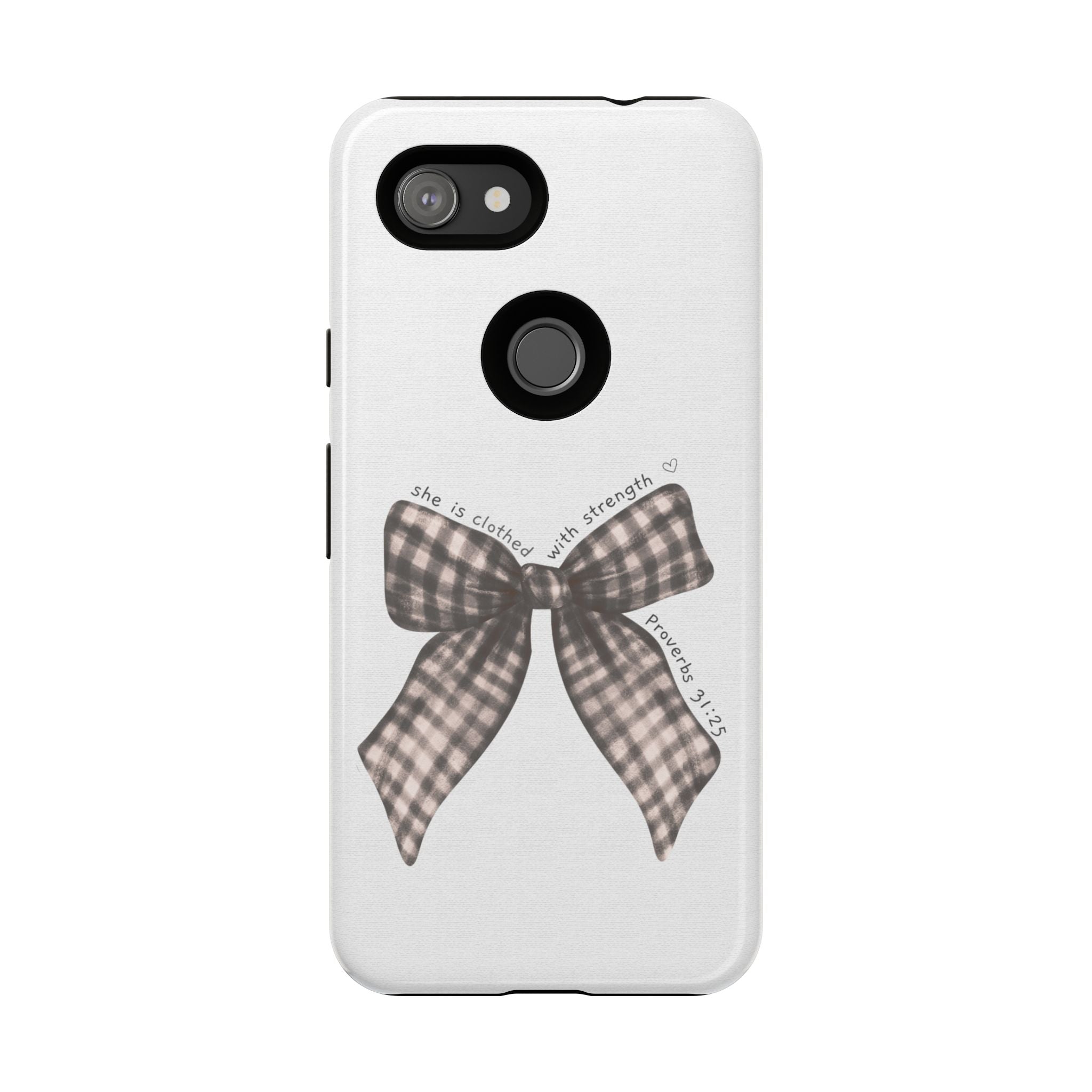 Proverbs 31 Rustic Bow Non MagSafe Phone Case