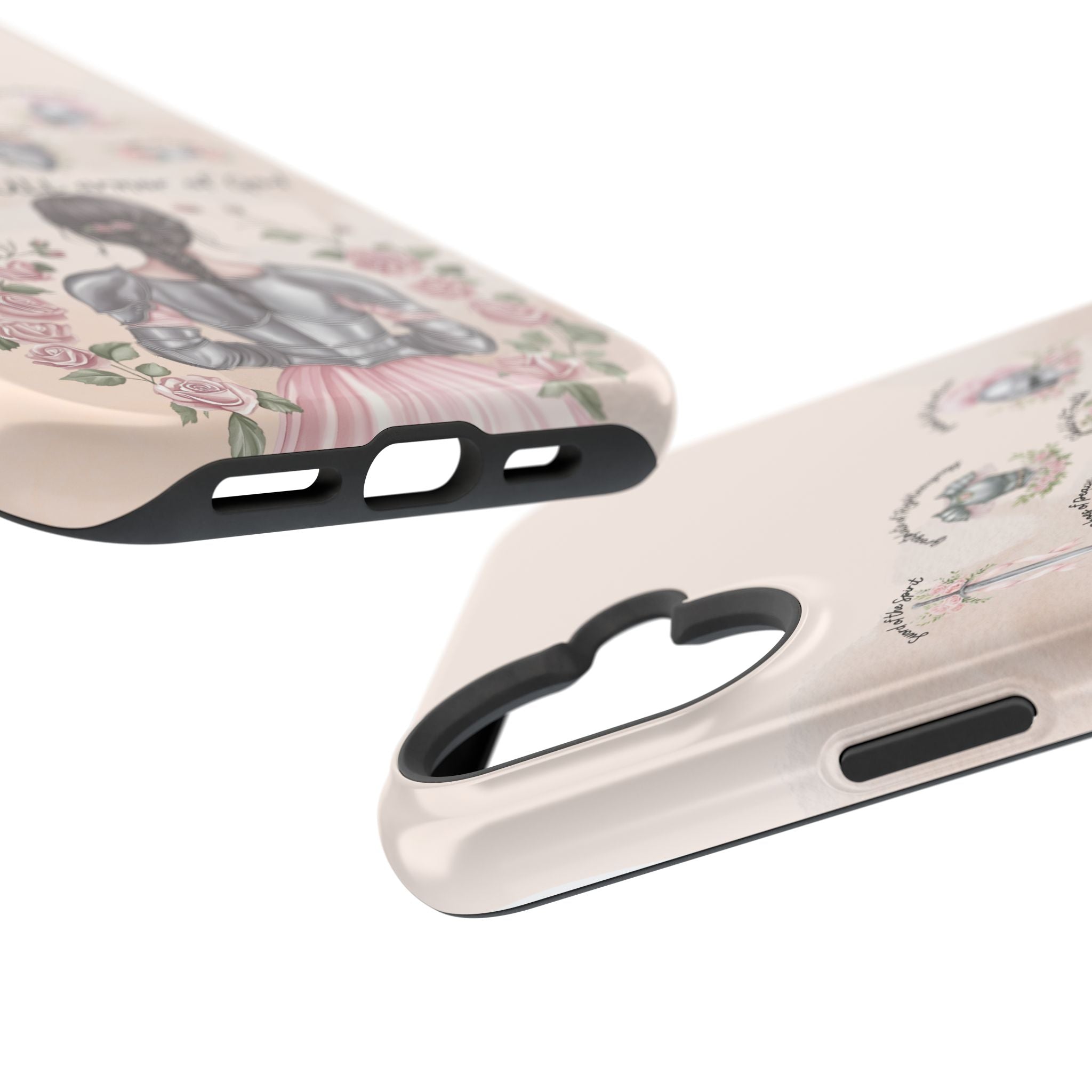 Armor of God Phone Case (dark hair, light skinned woman)