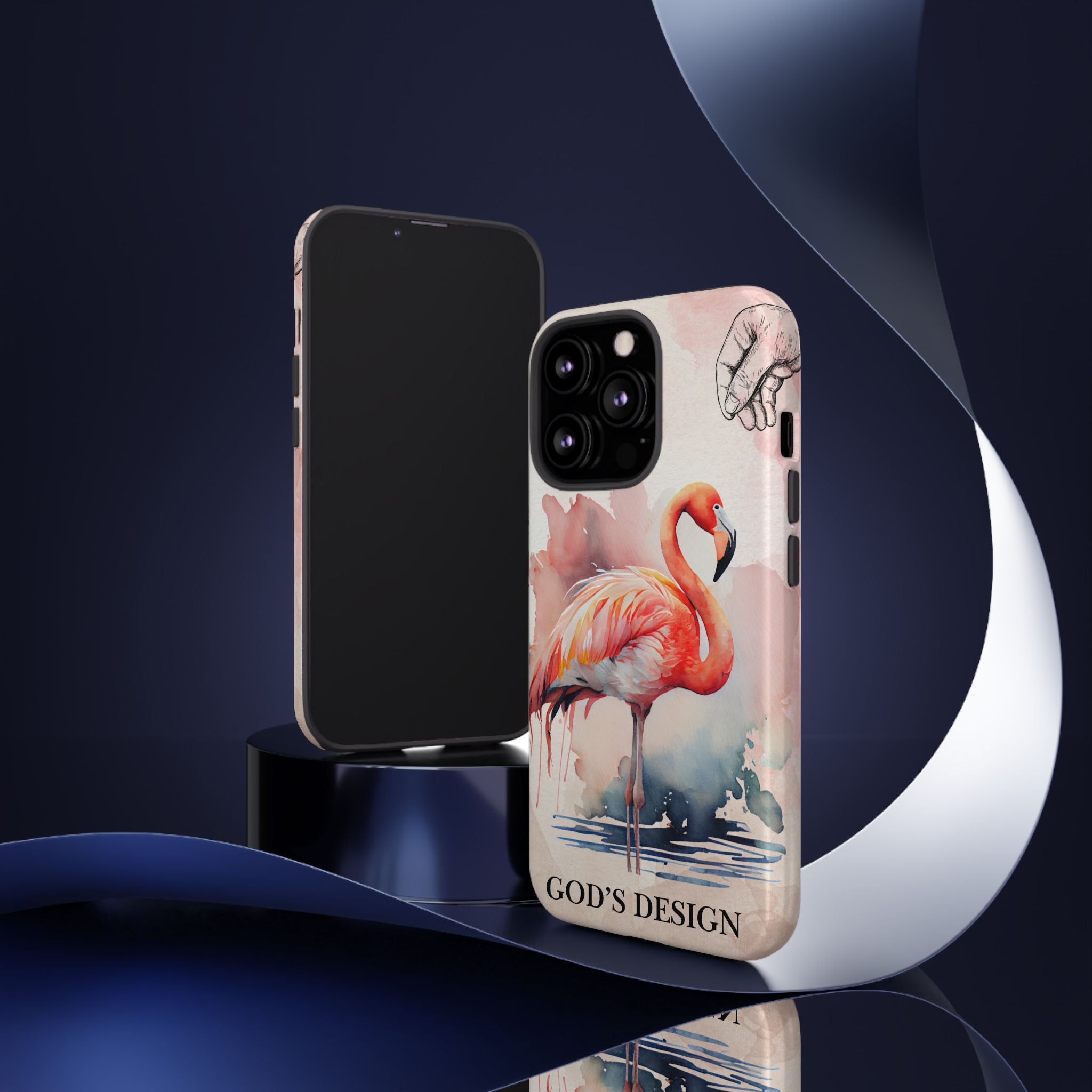 God’s Design Pink Flamingo Case