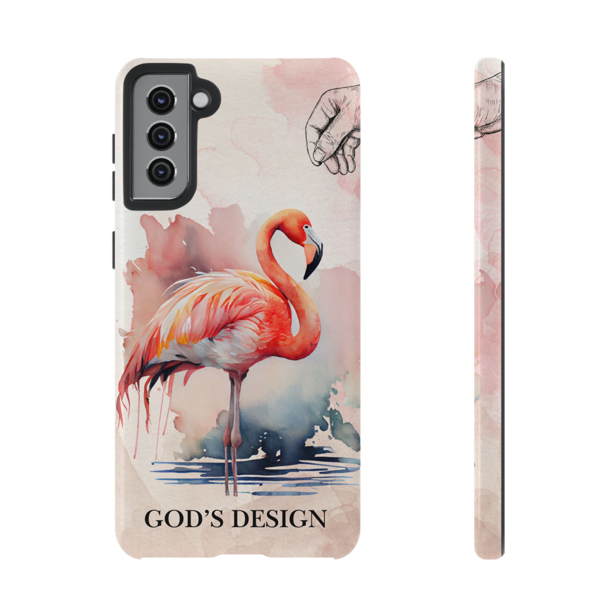 God’s Design Pink Flamingo Case