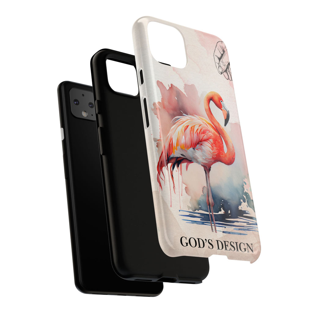 God’s Design Pink Flamingo Case