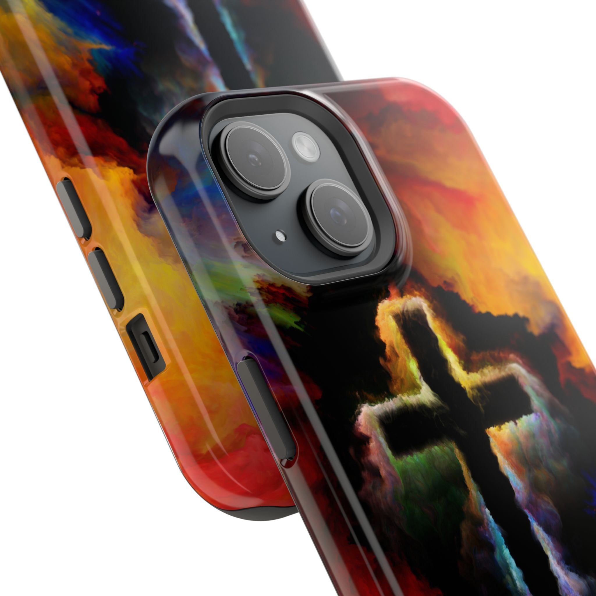 Watercolor Cross Phone Case