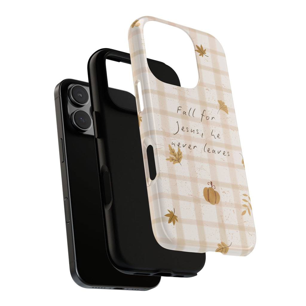 Fall for Jesus Phone Case