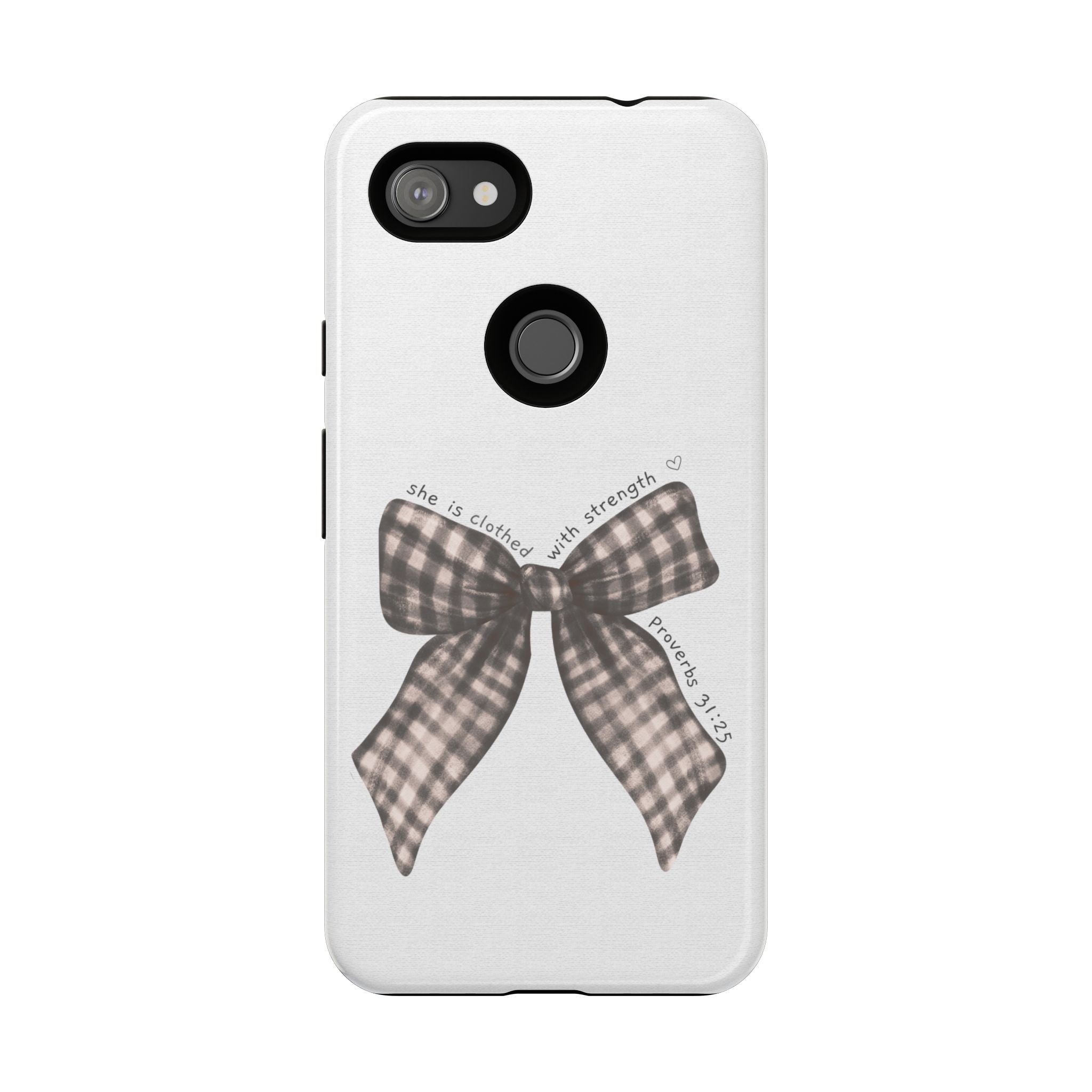 Proverbs 31 Rustic Bow Non MagSafe Phone Case