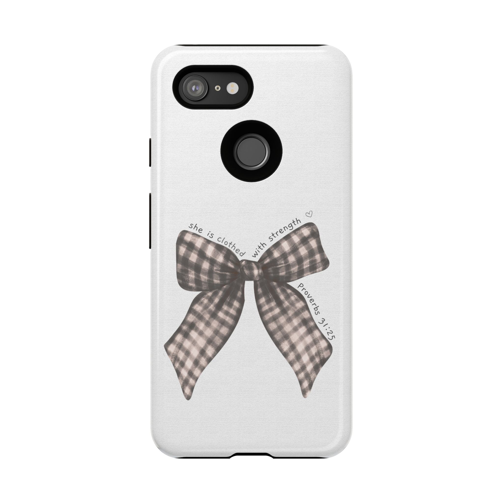 Proverbs 31 Rustic Bow Non MagSafe Phone Case