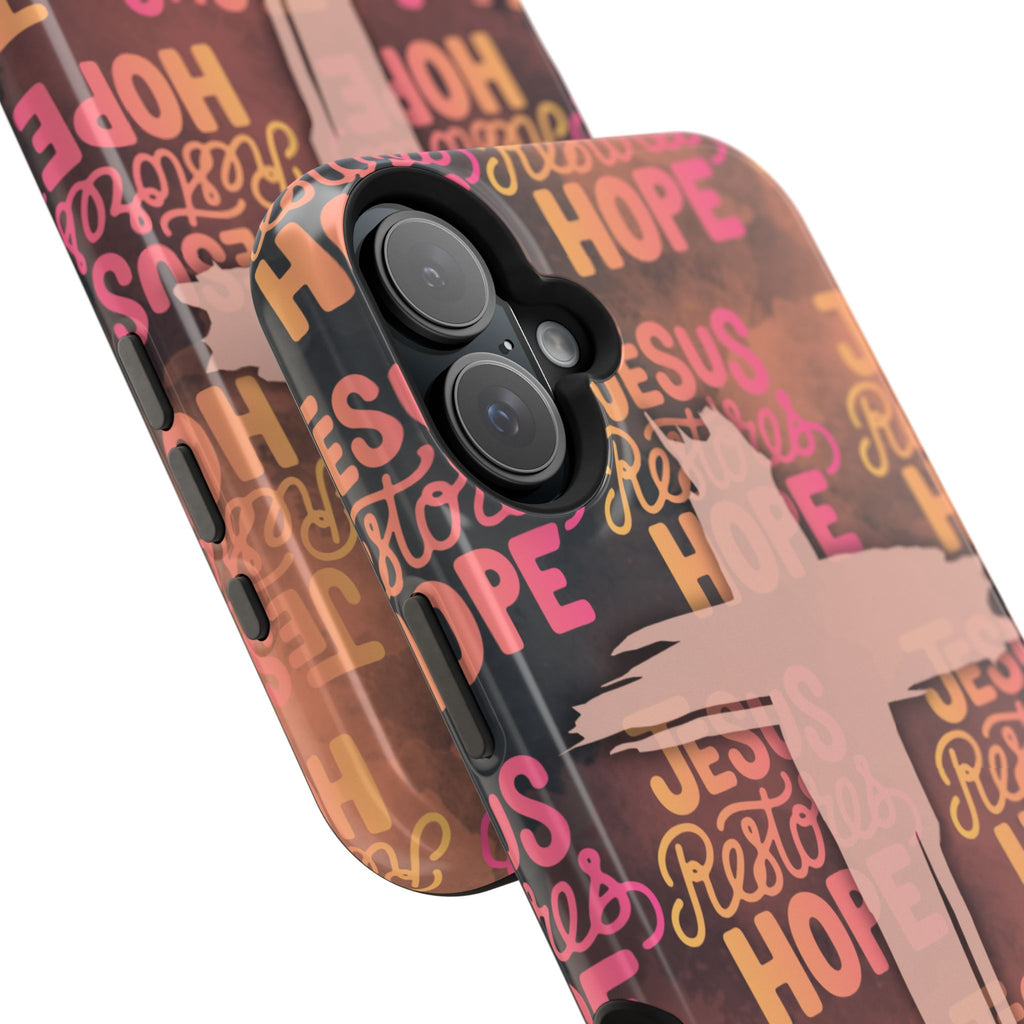 Jesus Restores Hope Phone Case