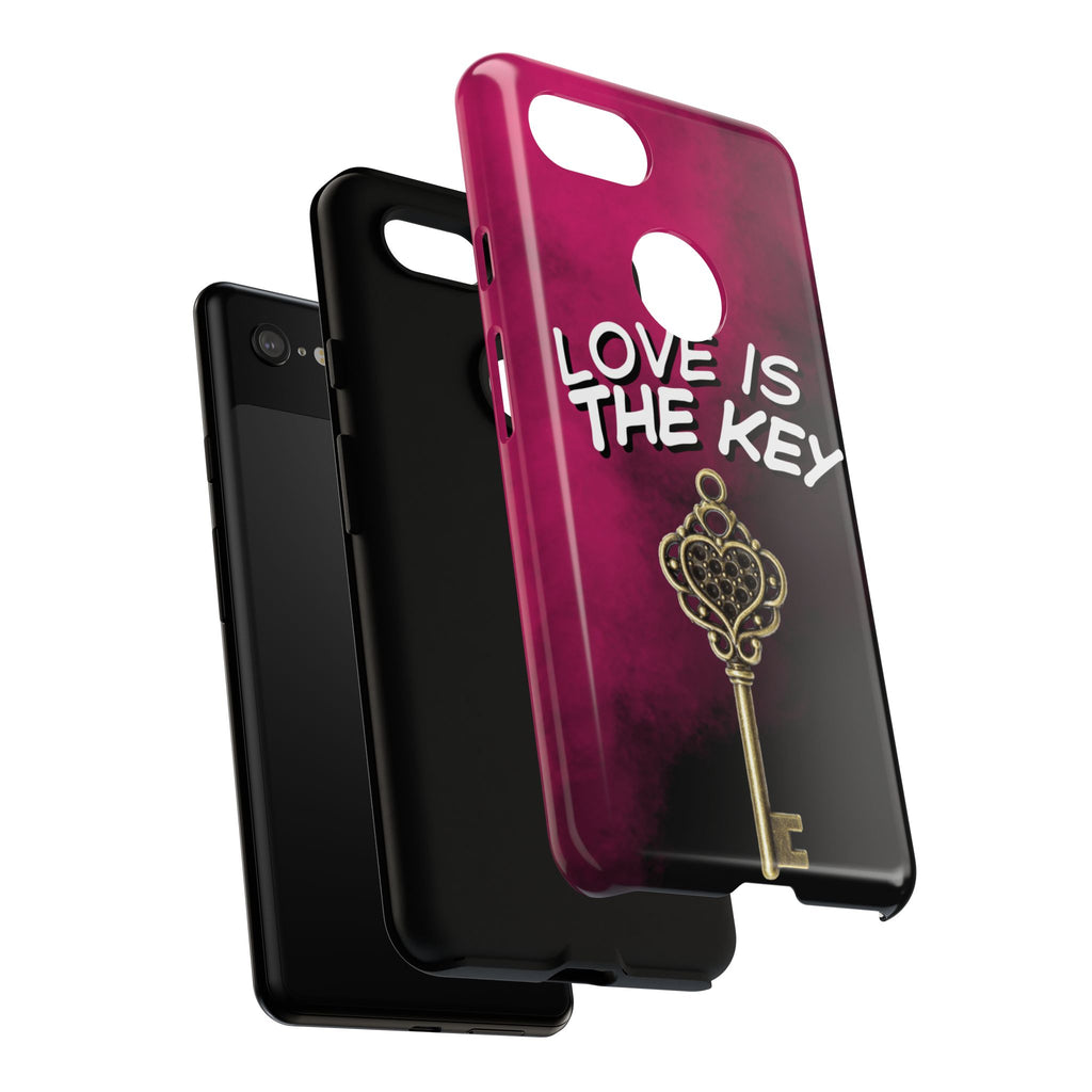 Love is the Key Phone Case