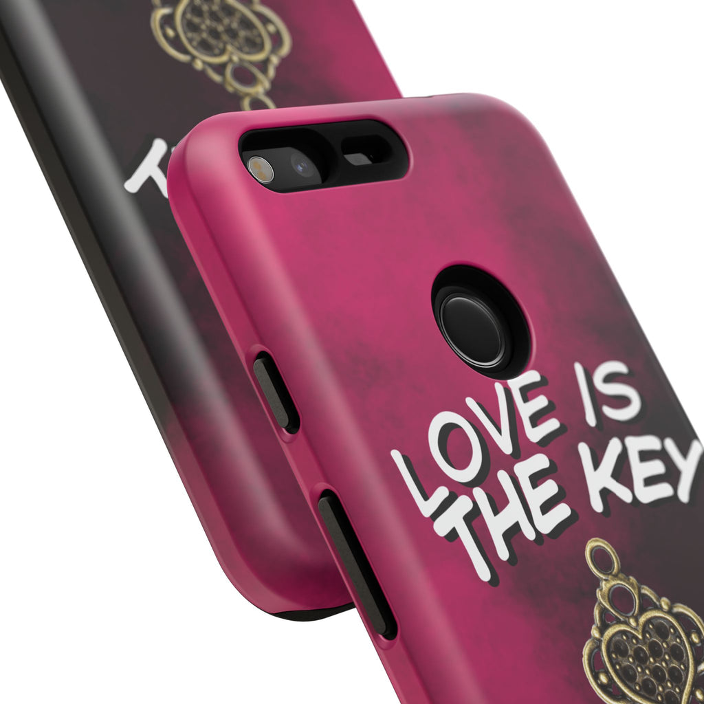 Love is the Key Phone Case
