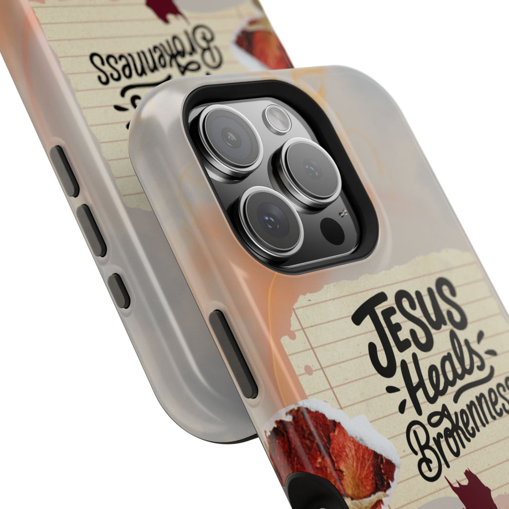 Jesus Heals Brokenness Phone Case